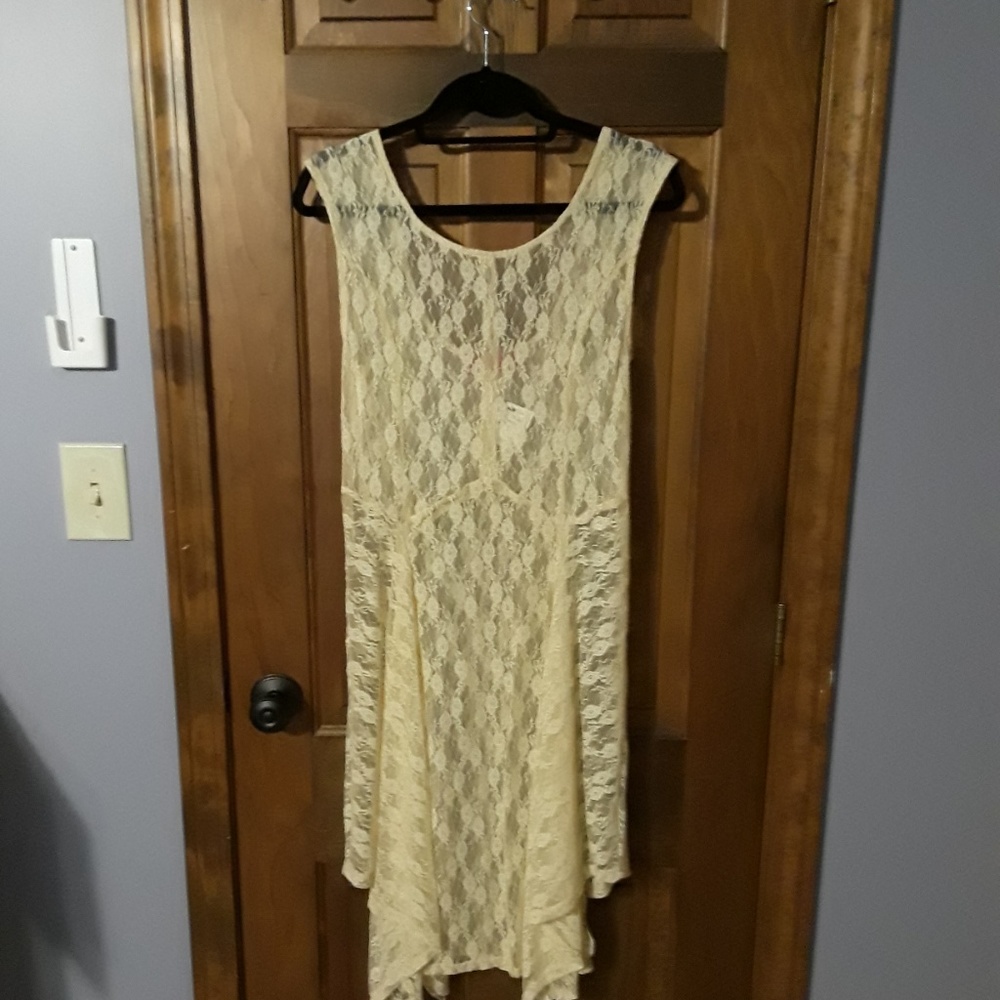 Akira Chicago Red Label Lace Dress NWT L